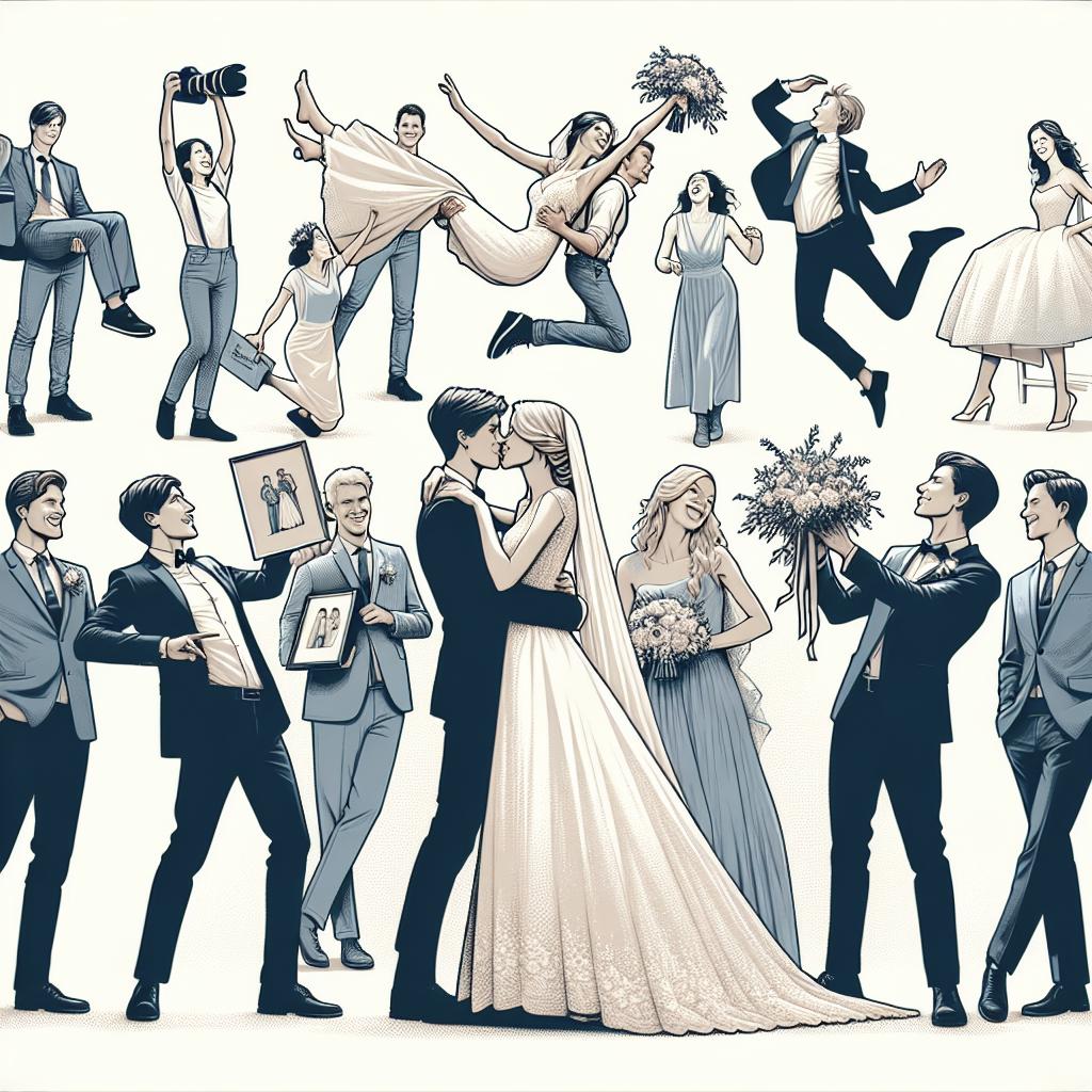 Les Poses Incontournables pour un Album de Mariage Réussi